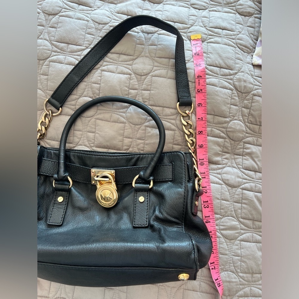 Michael Kors Black Leather Handbag - Picture 10 of 15